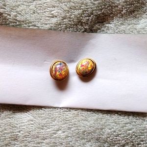 Opal earrings